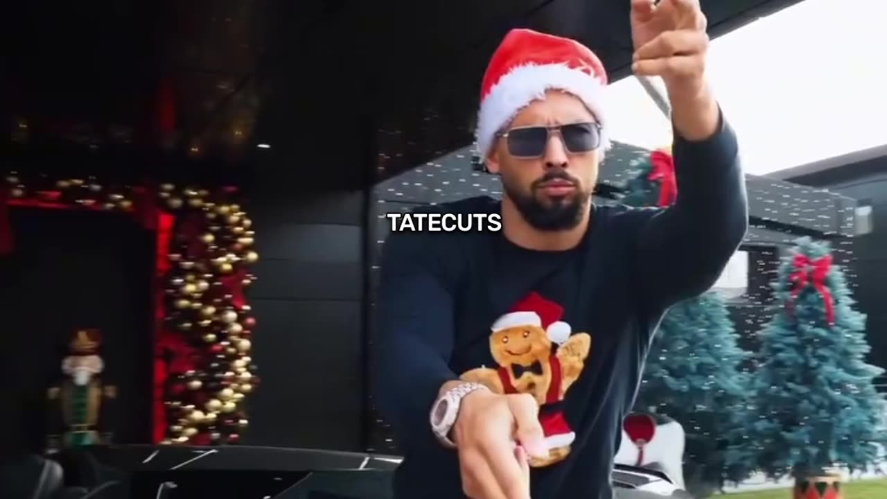 Andrew Tate’s New Christmas Lambo Dance 🎄🔥