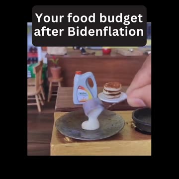 Monthly Food Budget After Bidenflation