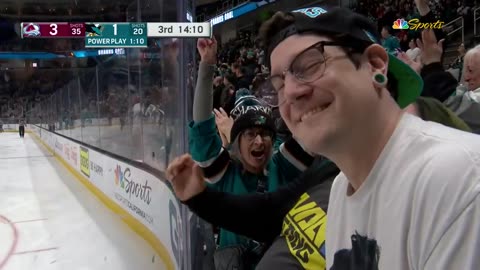 Avalanche - Sharks 44 NHL Highlights