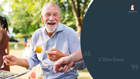 How To Eat With New Dentures - 5 Tips For Making It Easier
