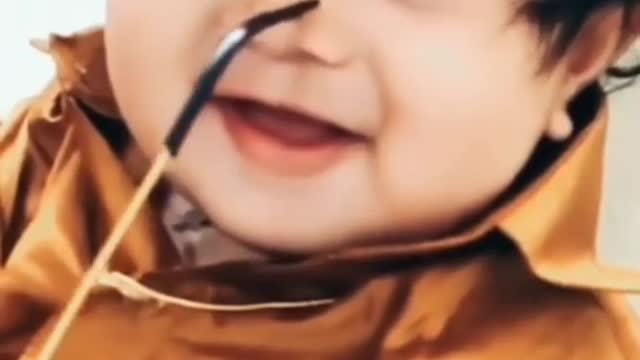 Cute Funny baby WhatsApp status video & full funny video in musically