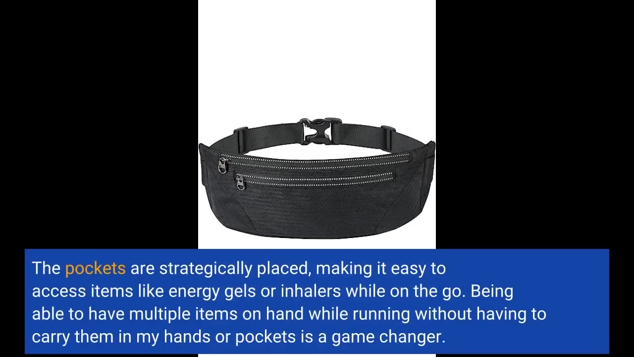 Buyer Feedback: ANBEKO Running belt for Men Women with Extender, Large Capacity Runner Waist Pa...