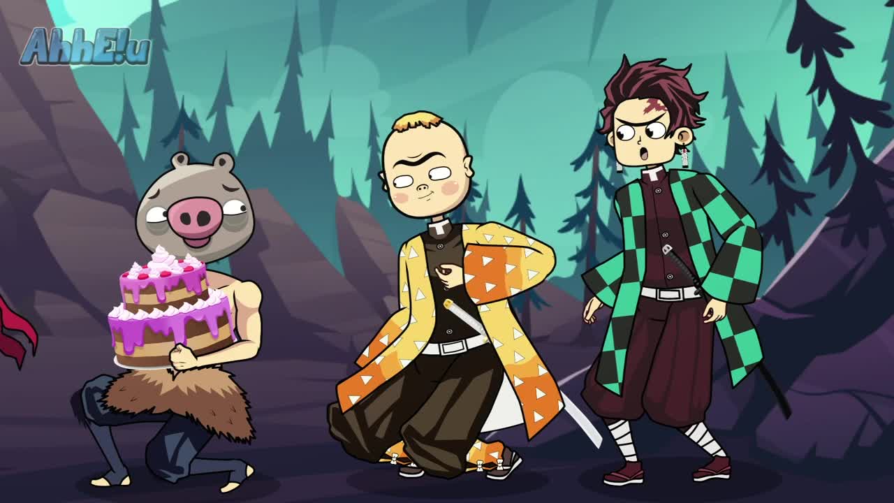 PARODI ANIME DEMON SLAYER (KIMETSU NO YAIBA)