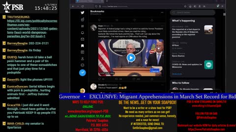 2022-04-01 15:00 EDT - The Common Sense Show: Patriot Line Friday with Derek, PATRIOTski & Glry Anon