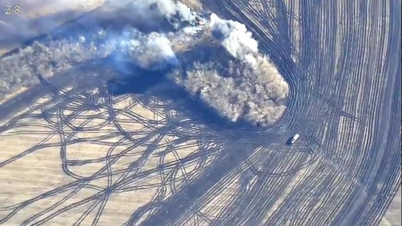 The Destruction of 3 Russian MLR$