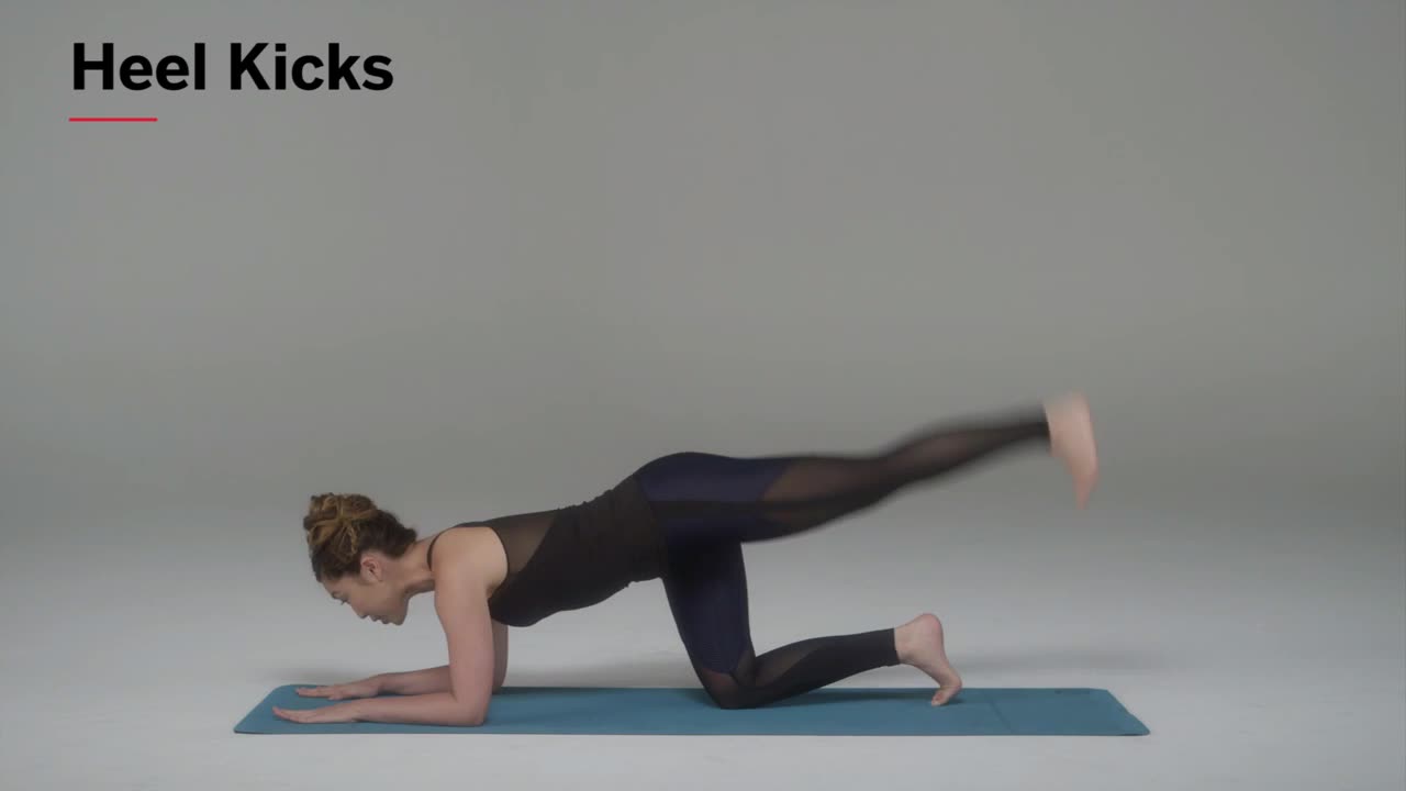 Tone Your Legs at Home with the Ultimate Heel Kick Workout!