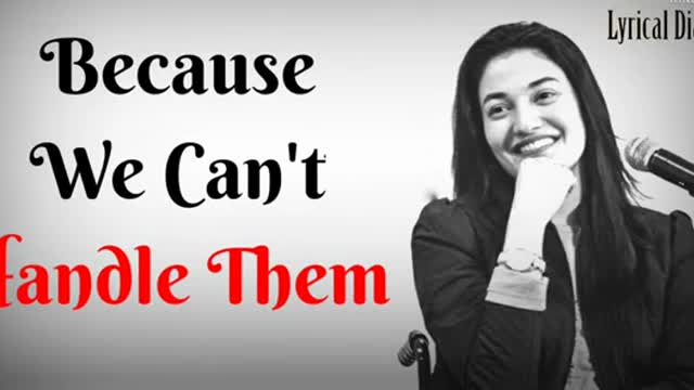 Problems aren't too big | Muniba Mazari | Motivational Dialogue