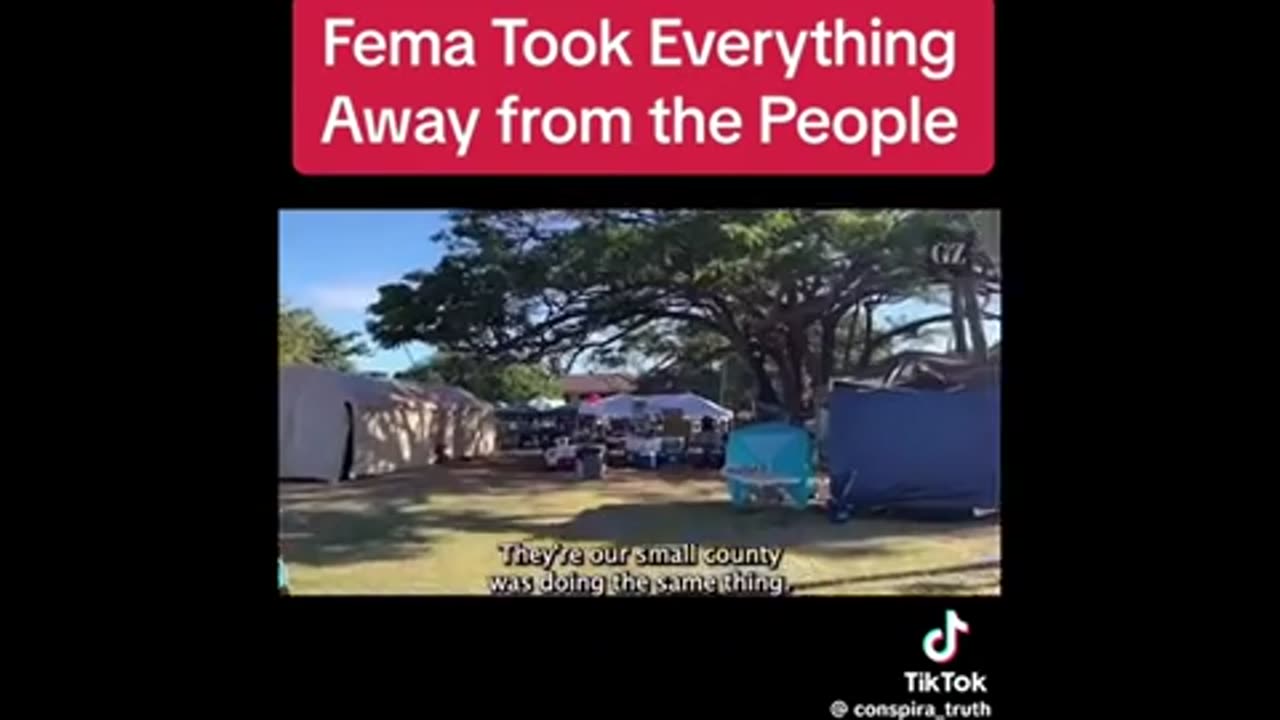 FEMA Maui and NC ..