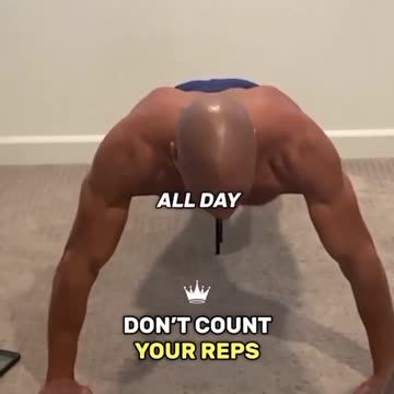 Don’t count your reps