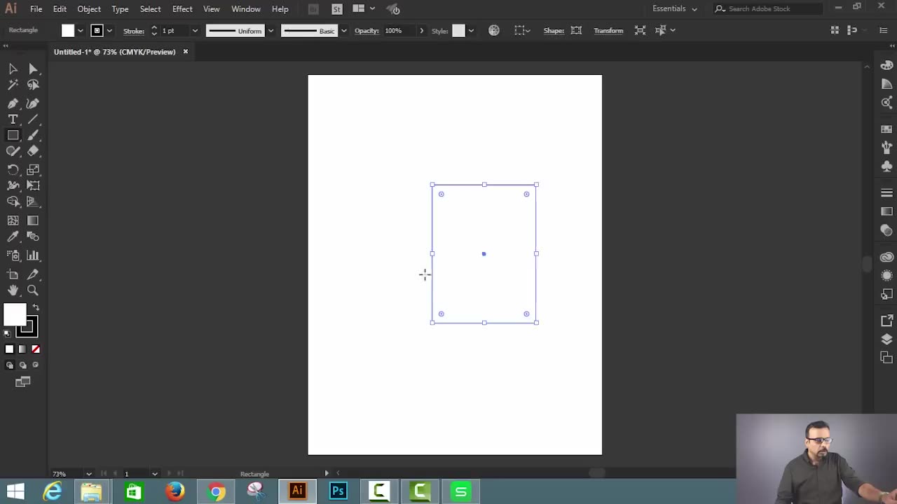 Adobe Illustrator Training - Class 1 - Selection Tool Urdu/Hindi