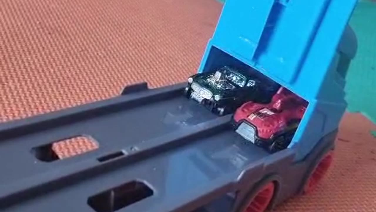 Father and son bond/Hot Wheels