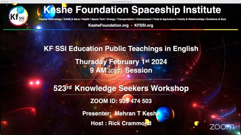 523rd Knowledge Seekers Workshop; February 1, 2024