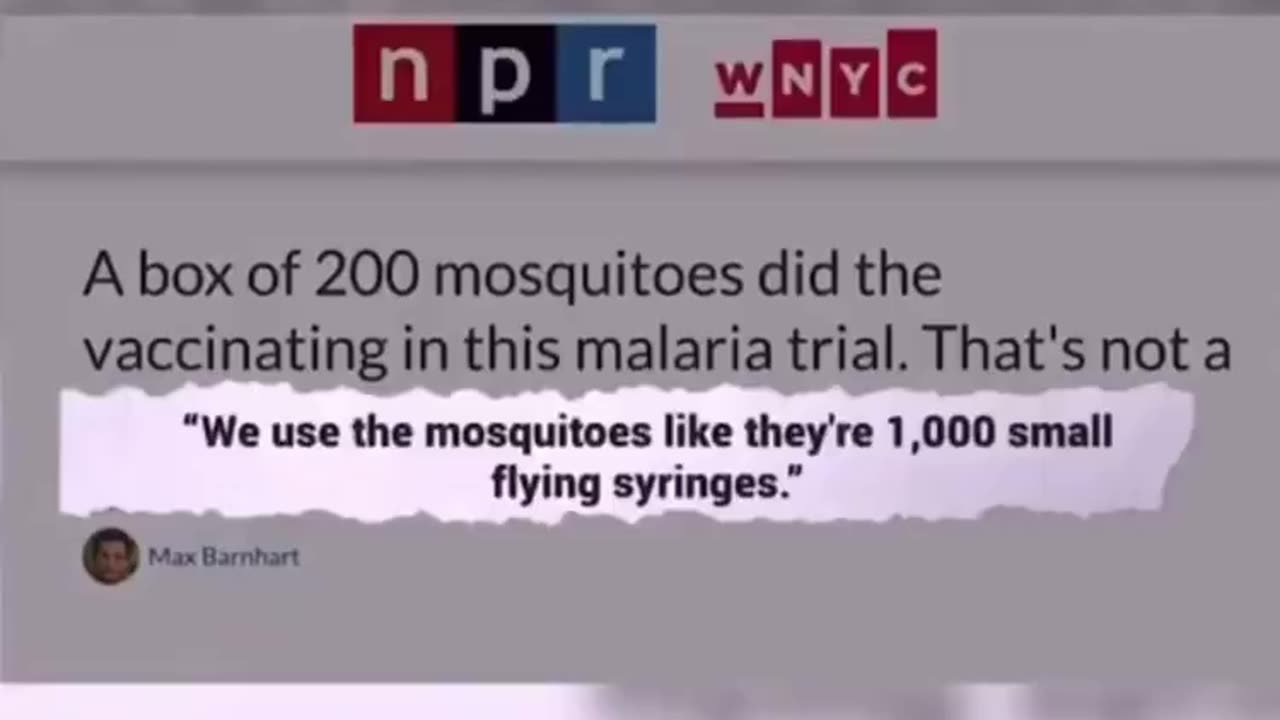 : Vaccinating/Poisoning-People by the G.-M.-O.-Mosquitos.