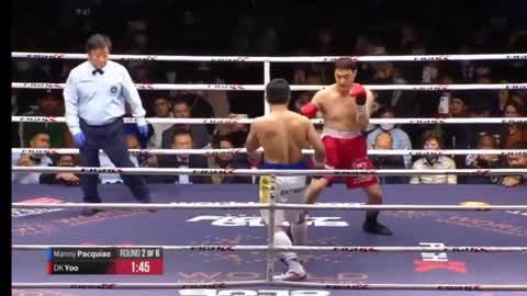 Manny Pacquiao versus DK Yoo Boxing Fight