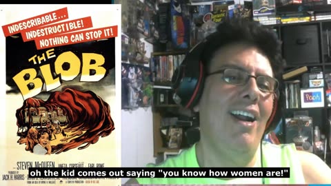 VINTAGE MONDAY 32 THE BLOB 89 & 58 TRAILER REACCION/REACTION