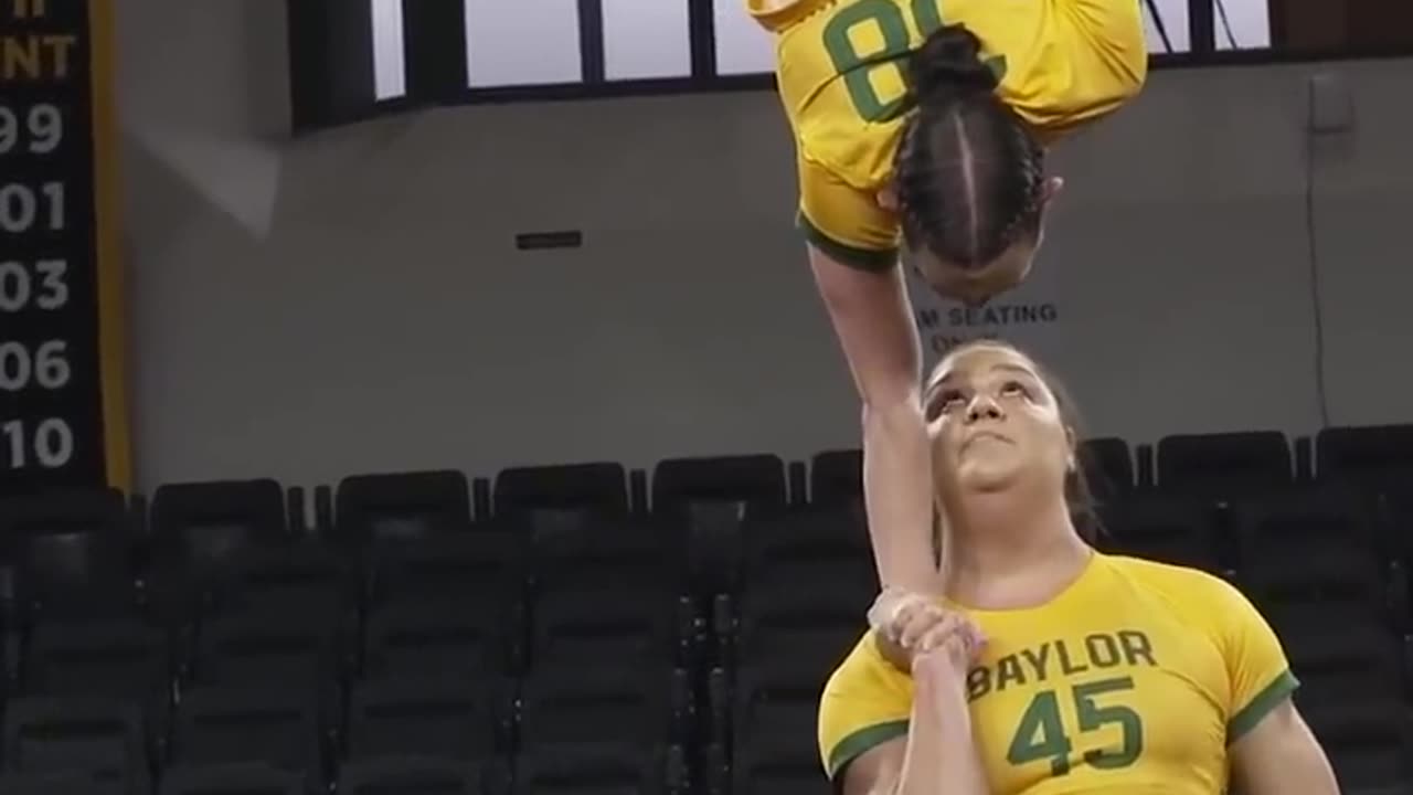 This Cheerleader is Jacked