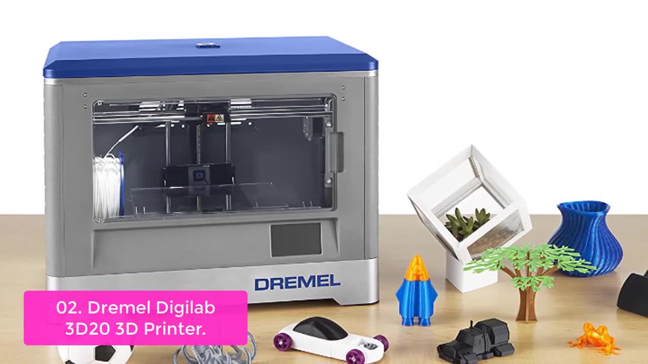 TOP 5_ Best 3D Printers for Beginners 2022 _ Top Beginner 3D Printers Reviews