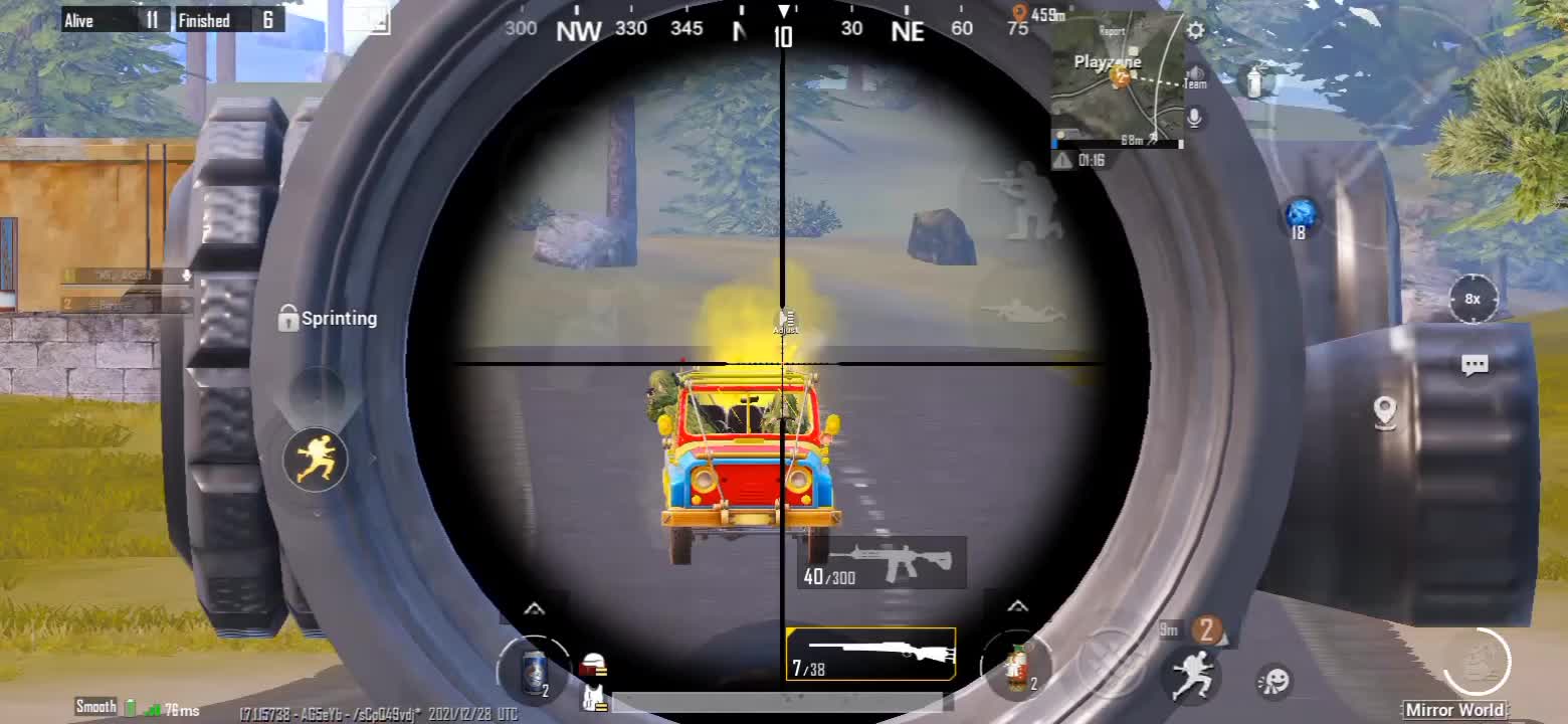 Fastest 1v3,and Op Sniping in BGMI