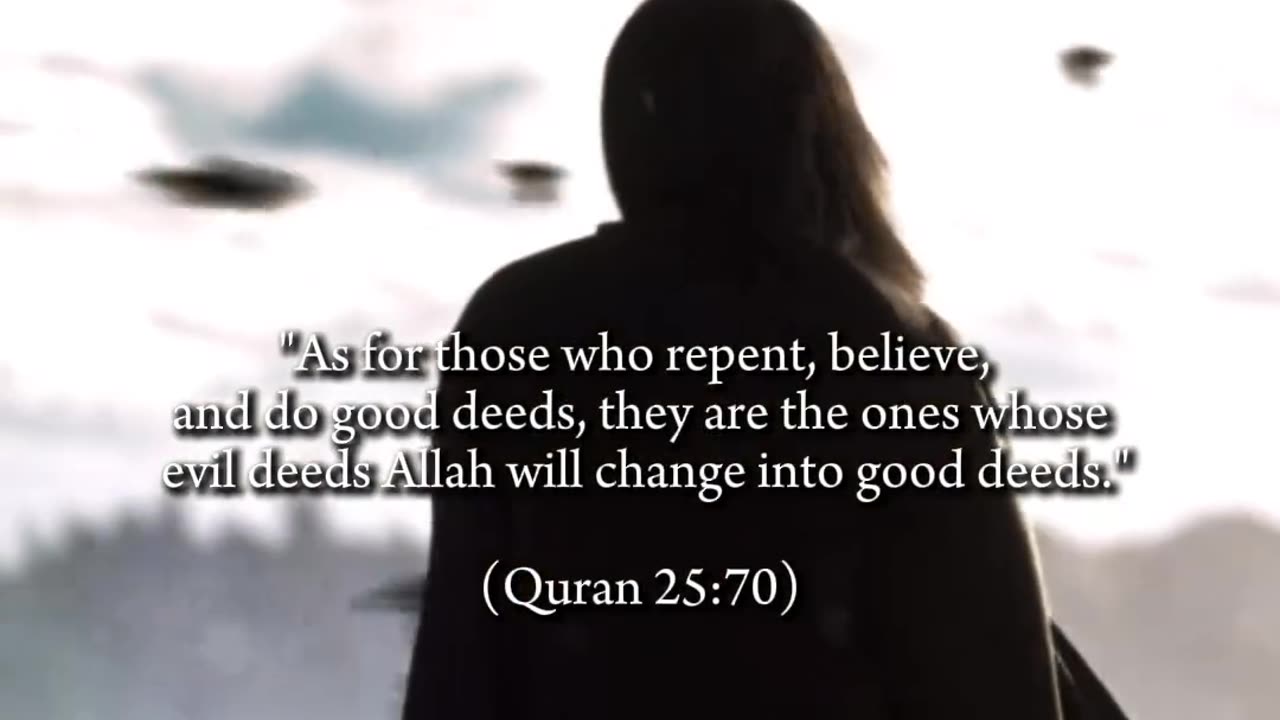 Our sins will become our deed but only if you repeat 😊