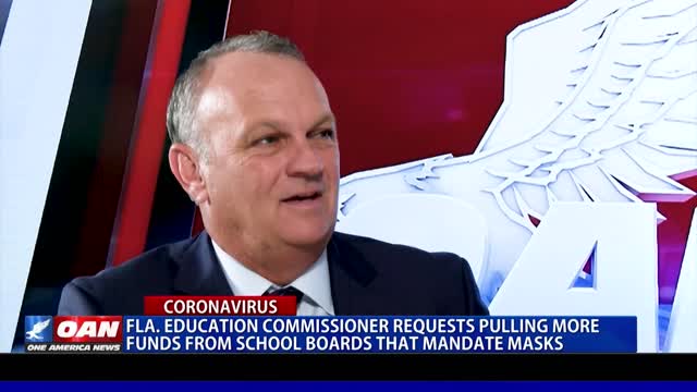 Fla. education commissioner requests pulling more funds from school boards that mandate masks