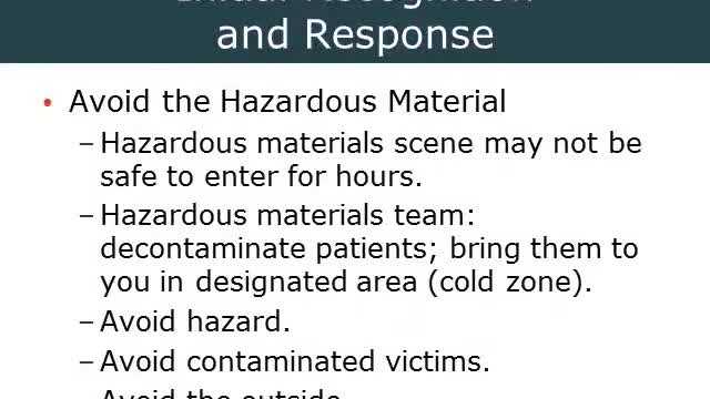 AEMT Ch 48 Hazardous Materials