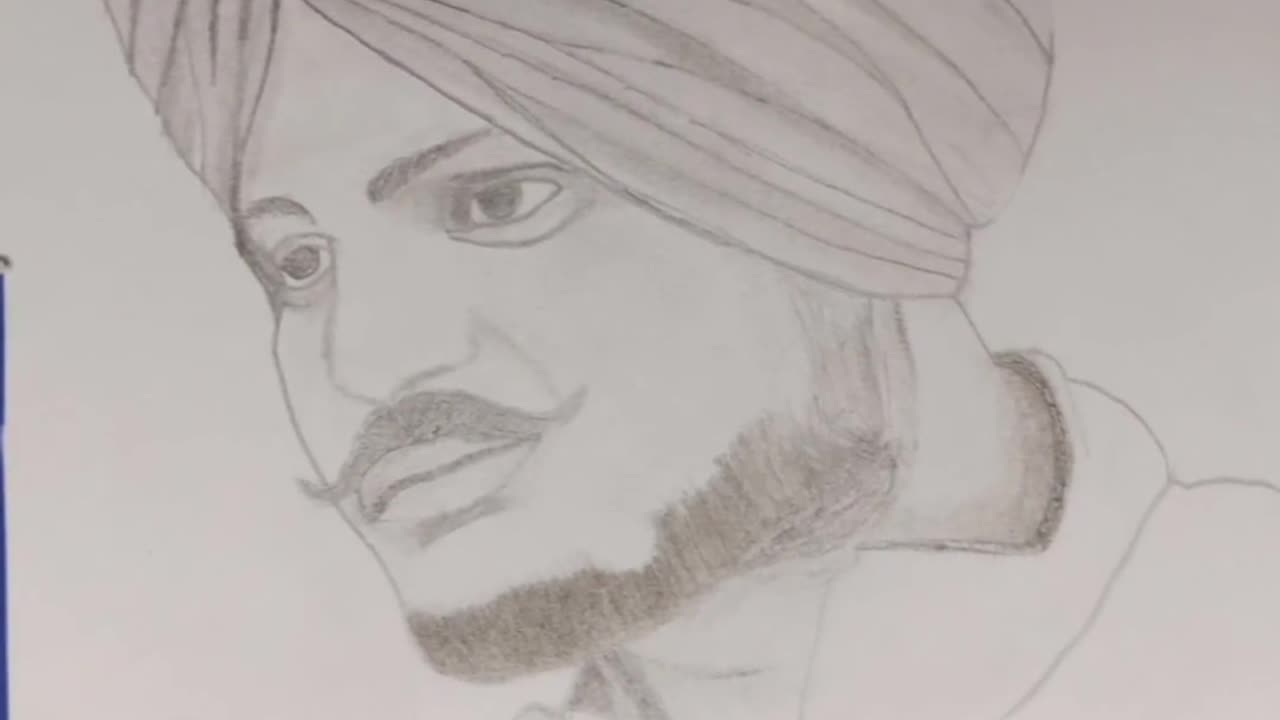 Siddhu moose wala sketch