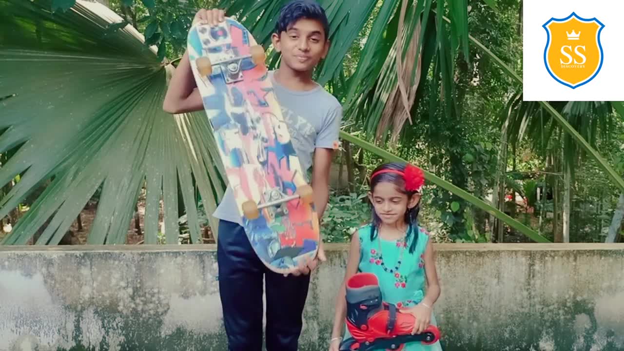 Skating shoes & Skating board With me