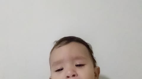 Hear the sound of a baby crying