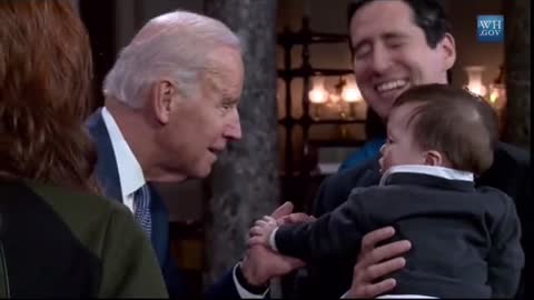 Small Kid Gets Annoyed by Joe Biden Voice