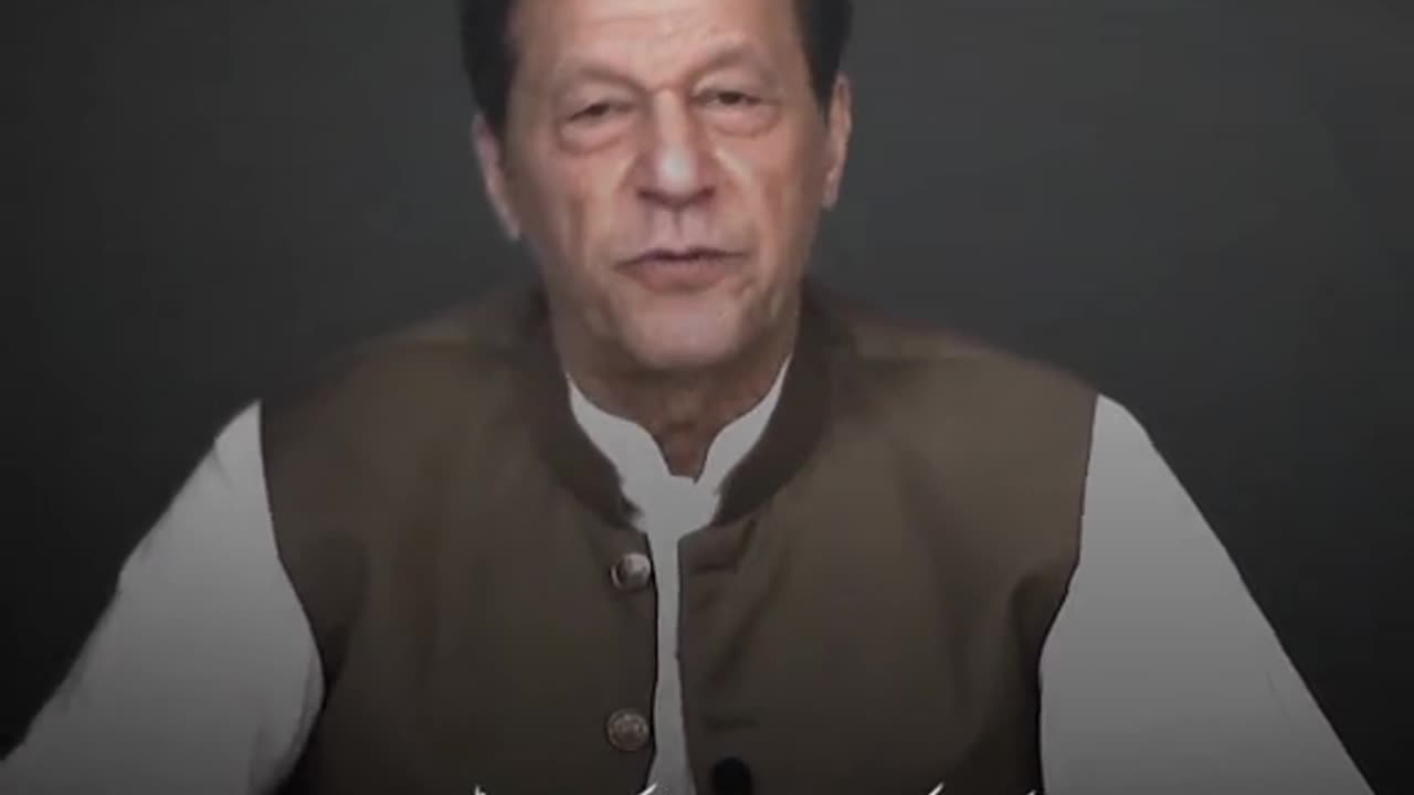 Imran Khan Speech about cypher Letter