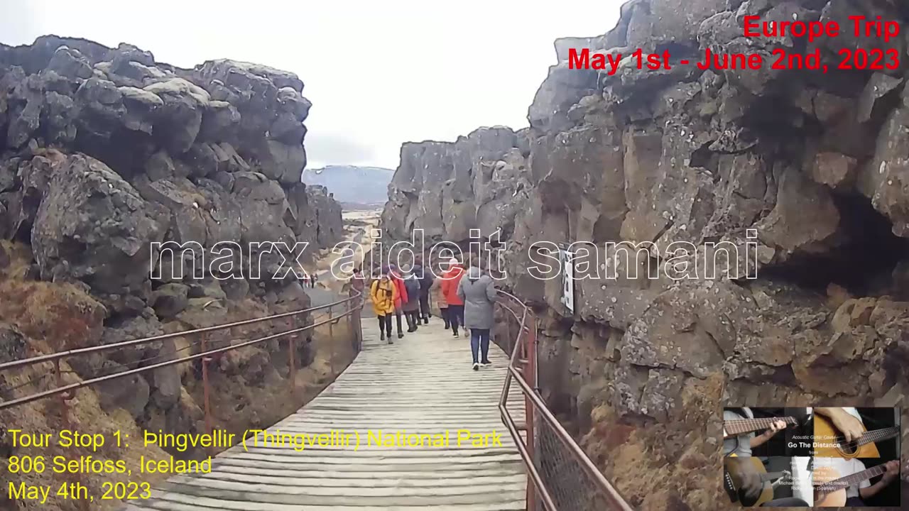 May 4th, 2023 Iceland Golden Circle and Blue Lagoon tour - Þingvellir (Thingvellir) National Park