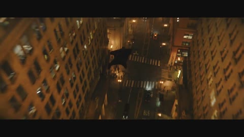 The Batman _ Rooftop Jump Scene (Police Station Escape) _ Movie CLIP 4K