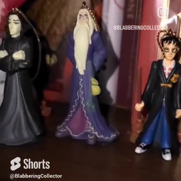 Harry Potter Shelf Sneak Peak #short #shelfie #harrypotter #wizardingworld #collector #vintage
