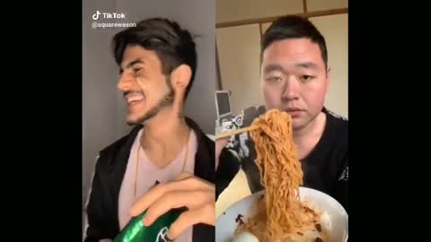 Funny Food Challange On TikTok | Who will win INDIA Vs CHINA