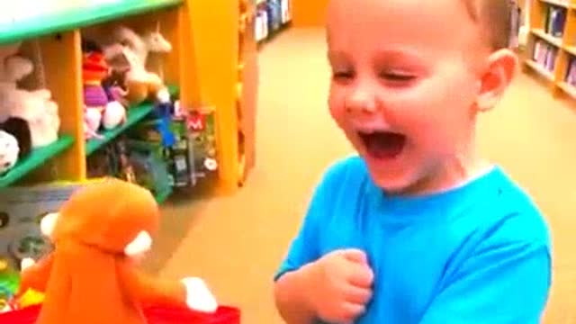 children's reaction to a surprise