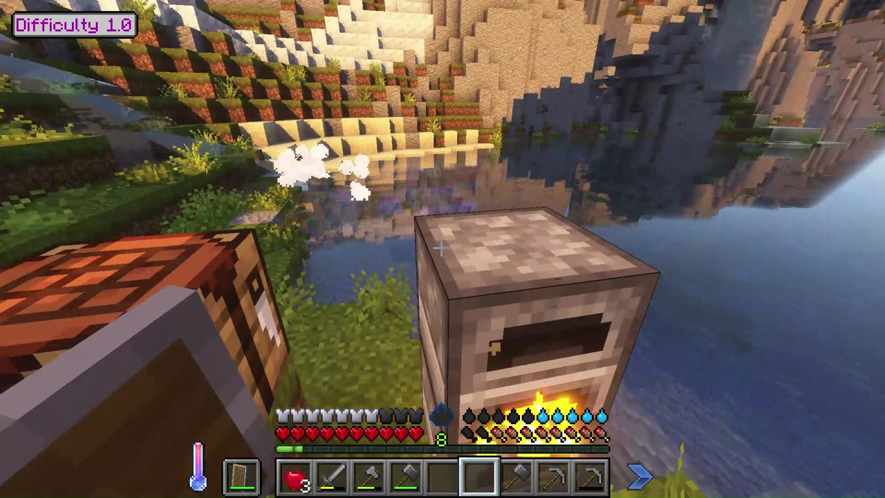 Alternate Minecraft Hardcore Part 1: Humble Beginnings ( No Commentary )