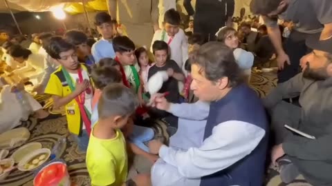 Imran Khan Chairman PTI at Iftar with PTI Workers in Zaman Park