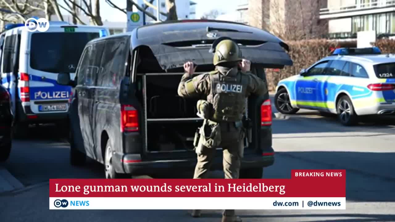 Germany: Lone gunman wounds several in Heidelberg | DW News