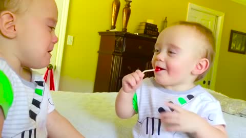 Battle of the Twins ?? | Baby Cute Funny Moments