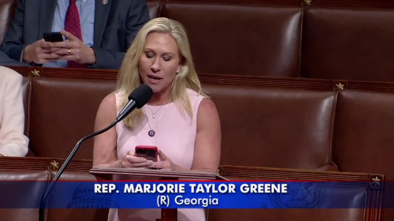 'Another Bill That Puts China First And America Last': Rep. Marjorie Taylor Greene (R-GA) Slams Dem Legislation