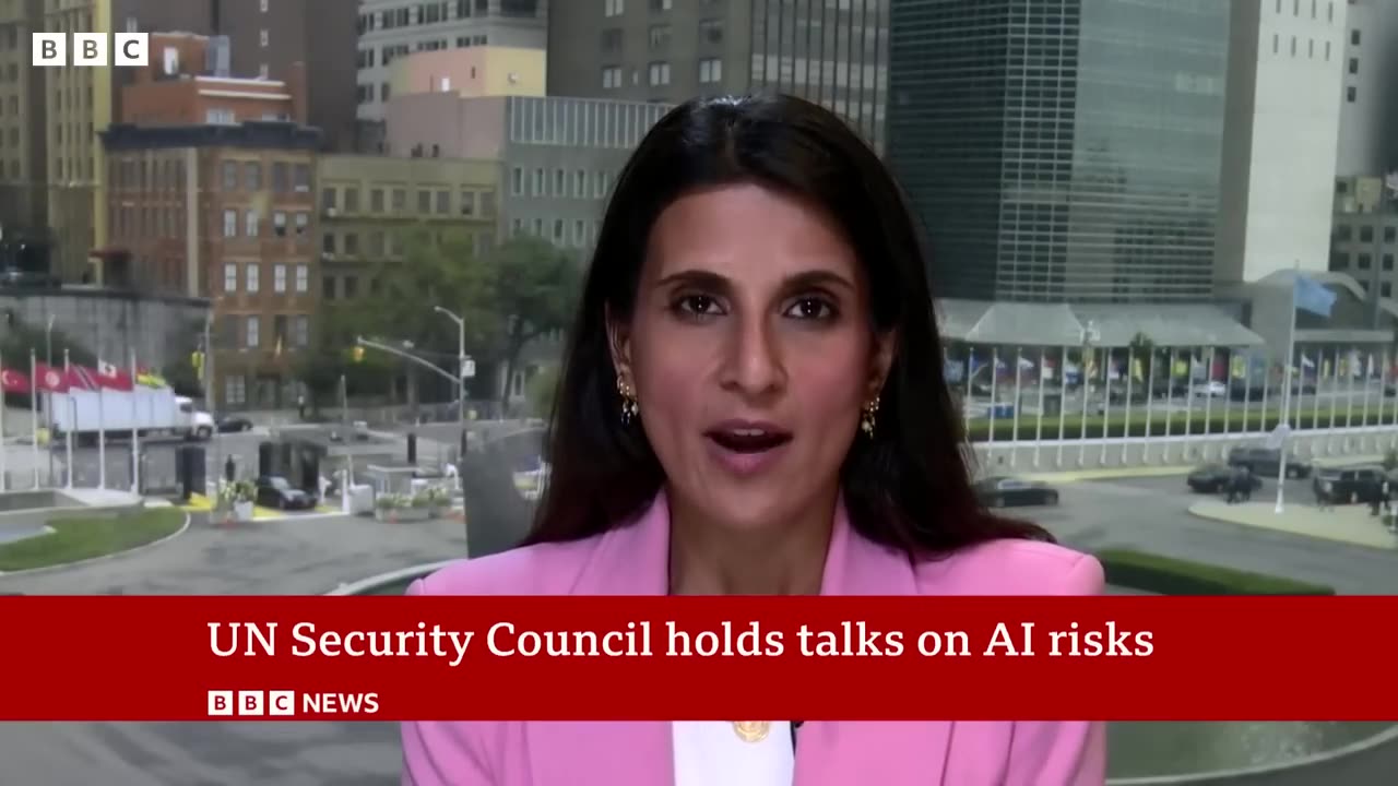UN Security Council meets for first time on AI risks - BBC News