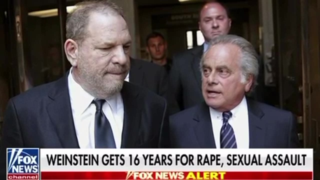 HARVEY WEINSTEIN GETS 16YRS 😀 THIS CREEP RAN HOLLYWOOD