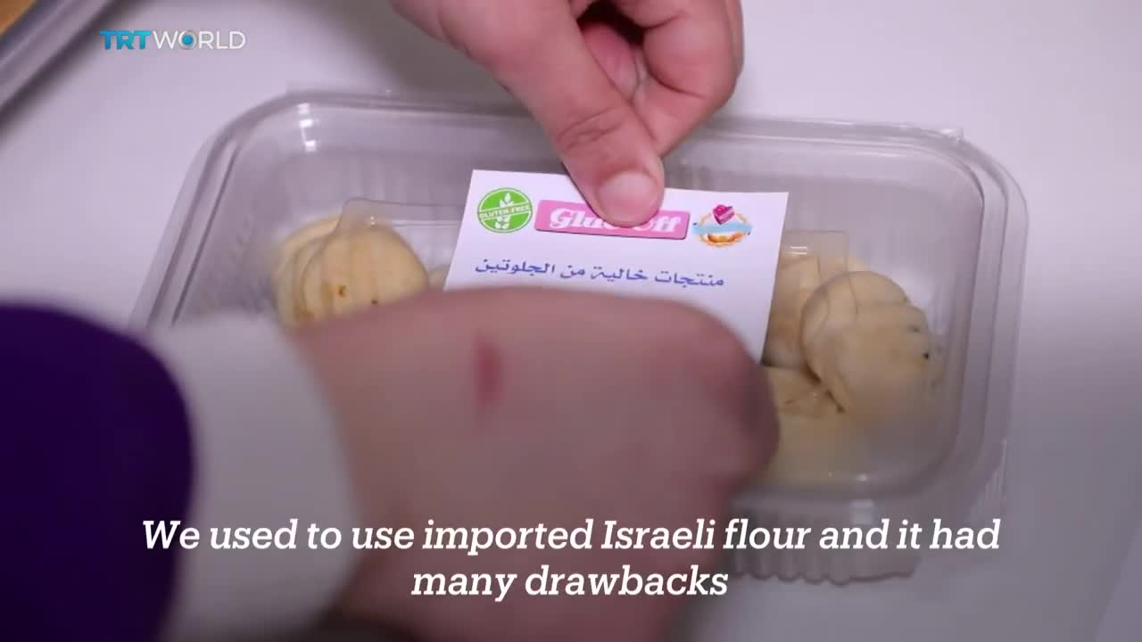 Gazan couple catering gluten free.