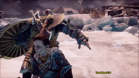 God of War (2018) (PS4) (14) Final Baldur Fight and Jotunheim Climb