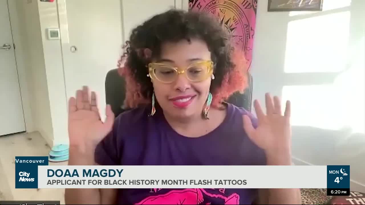 Vancouver artist raising money for free tattoos for Black History Month