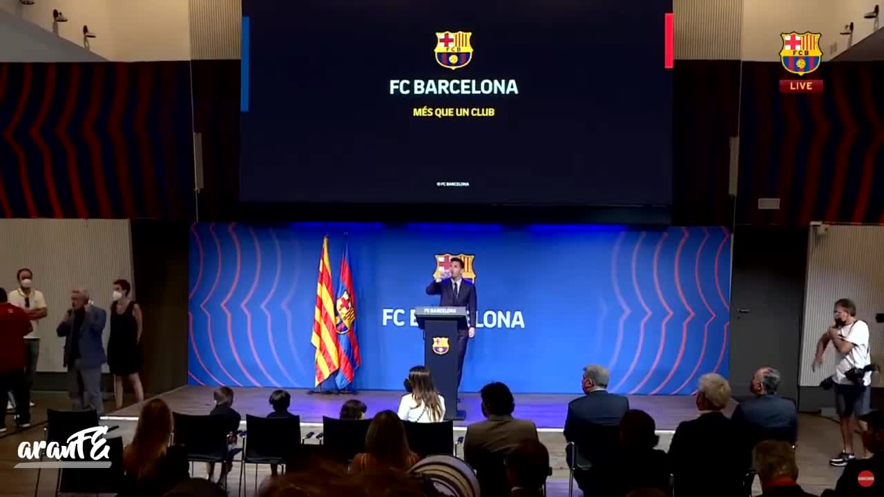 Lionel Messi Farewell Speech