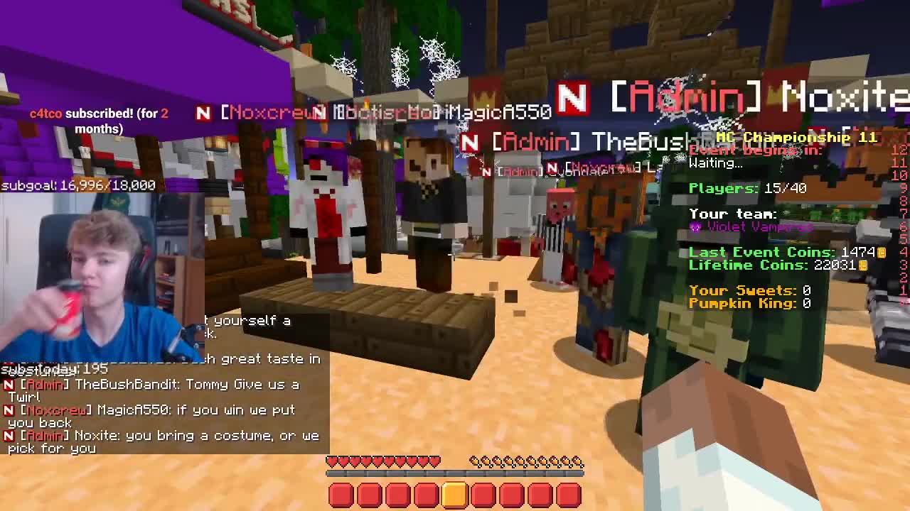 George steals Wilbur and Tommy’s MCC discord call because he’s colourblind