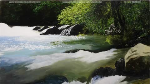 Painting This Rushing River