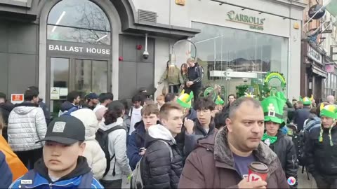 GPO Dublin 1-Demonstration against people trafficking 17-03-23 17-03-23