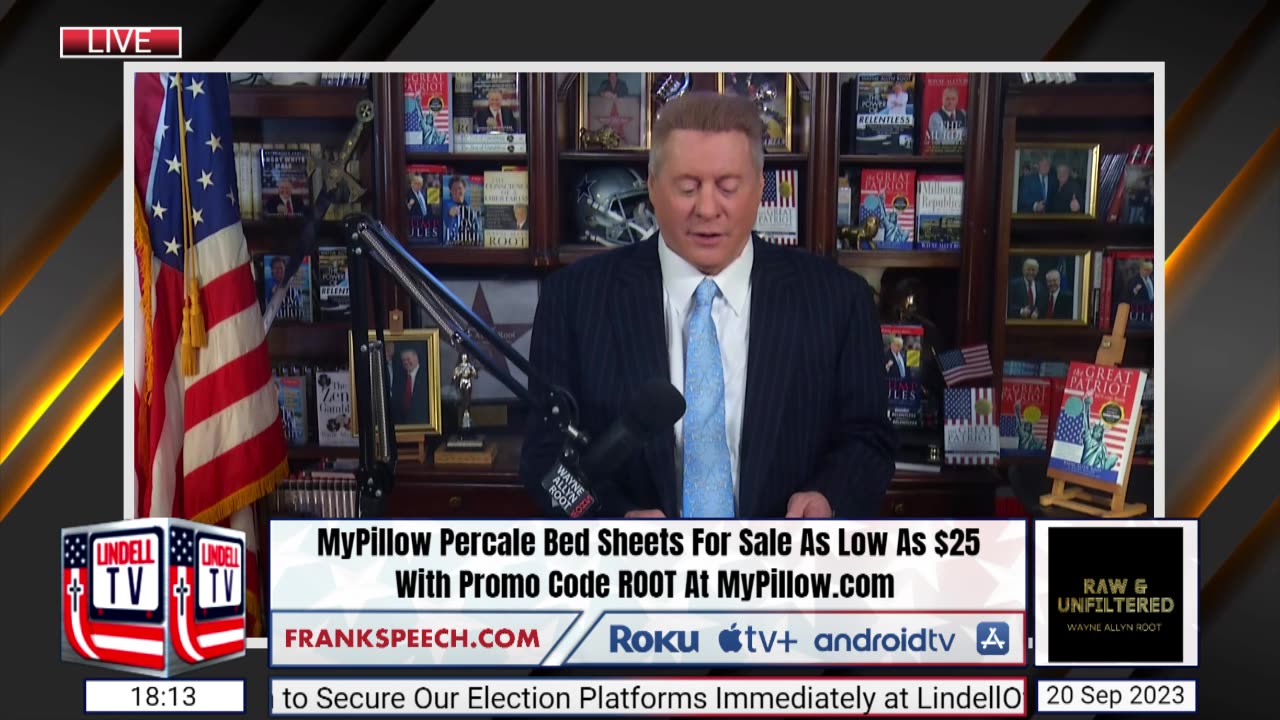 Wayne Allyn Root Raw & Unfiltered - September 20th, 2023